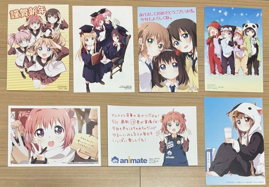 ゆるゆり　特典　イラストカード 33枚　まとめ売り ゆるゆり 特典 イラストカード 33枚 まとめ売り ゆるゆり 特典
